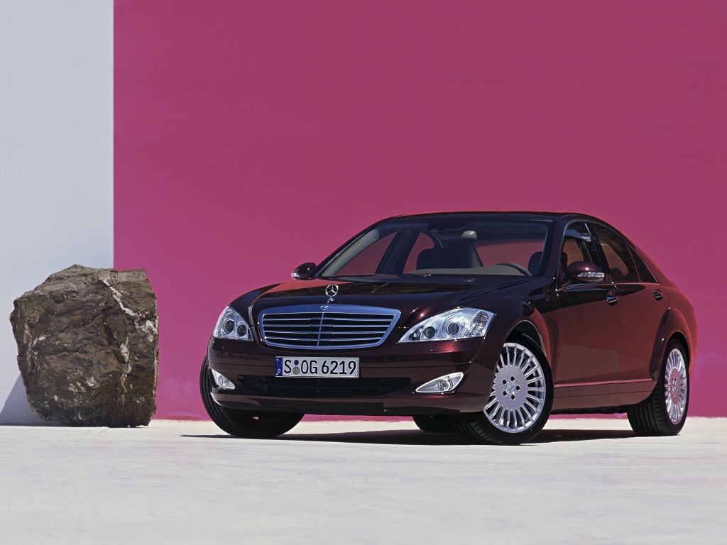 2005 S-Klasse S500 Bordeaux W221 13