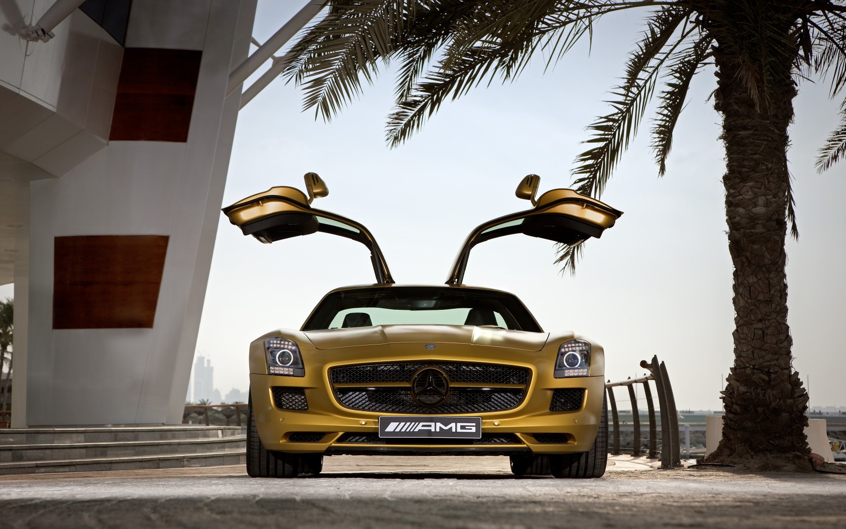 2010 SLS AMG Desert Gold 3